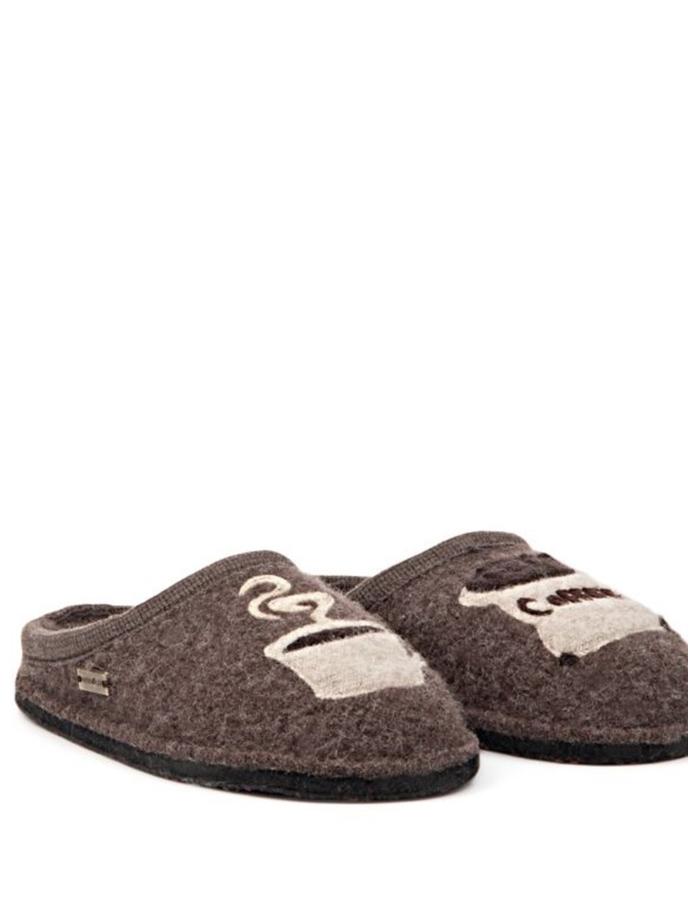 Haflinger Coffee Slipper pure wool size EU 42 men’s 9-9.5 womens 11.5-12